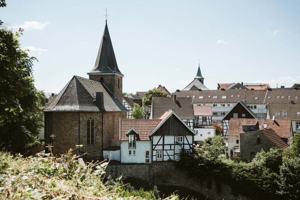 Blick von der Burg Blankenstein